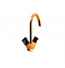 Fantini Venezia Смеситель для раковины, 1 отв., излив: 175 мм, цвет: Matt Copper PVD. 29 P9 N456SF,  29 P9 N448