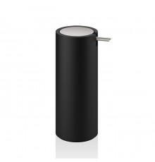 Decor Walther Black Stone SSP Дозатор для мыла, настольный, цвет: черный матовый / сталь матовая. 0972365