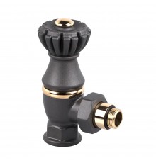 Клапан SR Rubinetterie угловой серияLiberty1/2 х3/4 цвет антрацит 0325-2000V00P