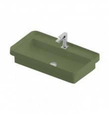 Artceram Fuori Scala Раковина встраиваемая 80х45 см, 1 отверстие, цвет: verde salvia. TFL035 44 00