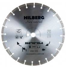 Диск алмазный Hilberg 350*25,4 Hard Materials Лазер HM108