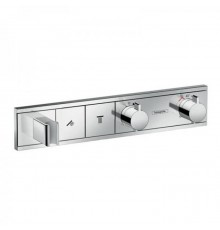 Hansgrohe RainSelect Смеситель для душа, термостатический, 2 источника, СМ, внешняя часть, цвет: хром. 15355000