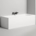 Salini Orlanda KIT Встраиваемая ванна 180х80х60cм, UpDown, сифон, щелевой слив-перелив, S-Stone, цвет: белый матовый. 102122M