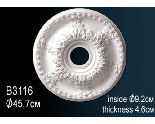 Розетка потолочная B3116