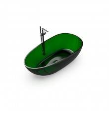 Knief EGG Shape Ванна отдельностоящая 170x85x54см., из полимерного материала, цвет: Malachit # 090. 70002090