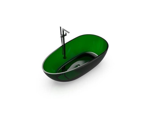 Knief EGG Shape Ванна отдельностоящая 170x85x54см., из полимерного материала, цвет: Malachit # 090. 70002090