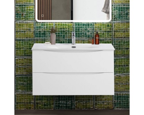 Тумба под раковину BelBagno Marino-cer-n 90 подвесная, bianco opaco