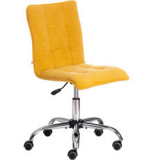 Компьютерное кресло TetChair Zero, велюр горчичный 170