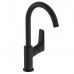Hansgrohe Logis Смеситель для раковины, 1 отв., с донным клапаном, цвет: черный матовый. 71130670