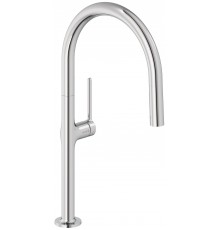 KLUDI 508510575 REEF кухонный однорычажный смеситель, выдвижной поворотный излив, хром 508510575