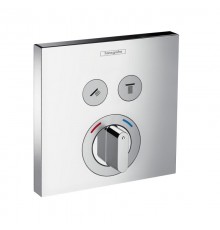 HG 15 768 000 ShowerSelect Смеситель для 2х потребителей (внешняя монтажная часть)