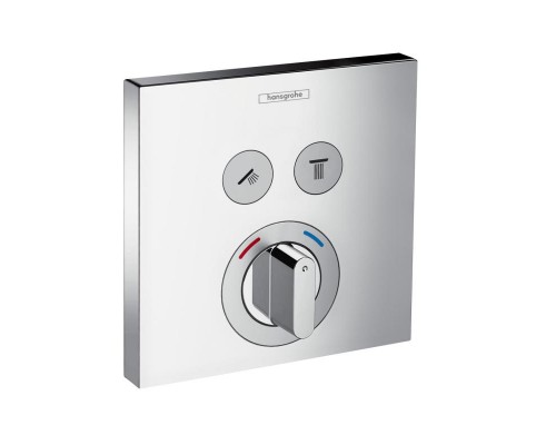 HG 15 768 000 ShowerSelect Смеситель для 2х потребителей (внешняя монтажная часть)