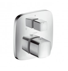 СНЯТ(22) HG 15 771 000 PuraVida Термостат для 2х потребителей (внешняя монтажная часть)