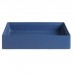 Artceram SCALINO Раковина 38х55 см, без отв., без слив-перелива, цвет: blu zaffiro. SCL002 16 00 blu zaffiro