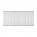 Радиатор однотрубчатый KZTO Гармония А40 1-2000-11, подкл. боковое 1/2  H=2034 секций 11. ГА401200011