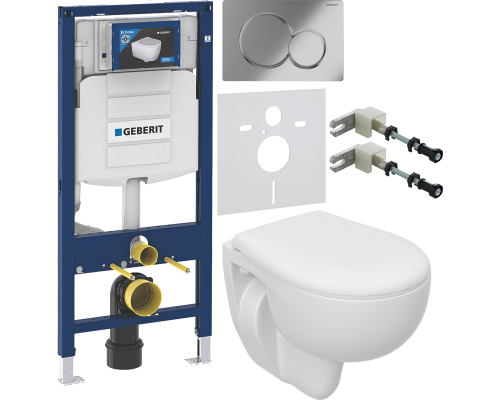 Комплект Унитаз подвесной Seramiksan Natura A051041H + Крышка AG50002 + Инсталляция Geberit Duofix UP 320 111.300.00.5 + Кнопка Sigma 01 115.770.21.5 хром + Крепления 111.815.00.1 к стене + Шумоизоляция 156.050.00.1 Комплект Унитаз подвесной Seramiksan Natura A051041H + Крышка AG50002 + Инсталляция Geberit Duofix UP 320 111.300.00.5 + Кнопка Sigma 01 115.770.21.5 хром + Крепления 111.815.00.1 к стене + Шумоизоляция 156.050.00.1