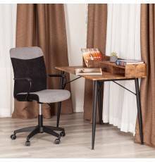 Компьютерное кресло TetChair Fly флок серый 29, черный 35