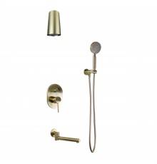 Душевой комплект Bronze de Luxe Scandi 14582-501BR бронза