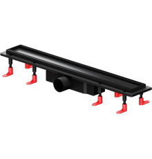 Душевой трап (лоток) AM.PM PrimeFlow Tile 60 см, черный матовый