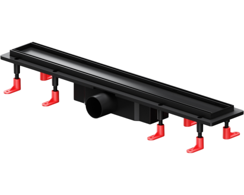 Душевой трап (лоток) AM.PM PrimeFlow Tile 60 см, черный матовый