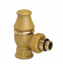 Запорный клапан SR Rubinetterie угловой серияLiberty1/2 х3/4 цвет золото RAL1036 0323-2000V00R