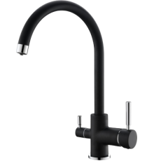 Смеситель для кухни Emar Quartz 3007 морион