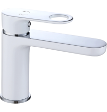Смеситель для раковины D-lin D110377-C белый