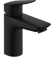 Смеситель для раковины Hansgrohe Logis 100 71100670 матовый черный