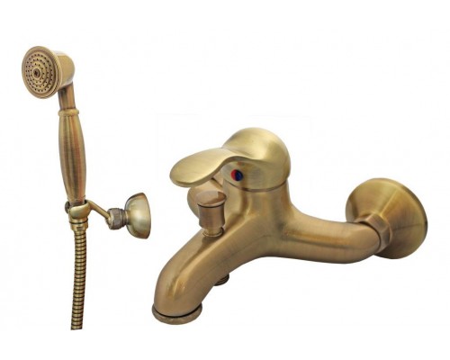 MZ DLZ00514 Delizia Смеситель для ванны, с душевым набором, БРОНЗА DLZ00514