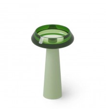 Dea Design Pedestal Basin Раковина 54.5x54.5х90см., напольная, без отв., Glasstek, прозрачная смола, цвет: Emerald R3. DD2046 545 R3