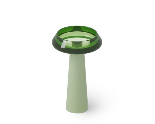 Dea Design Pedestal Basin Раковина 54.5x54.5х90см., напольная, без отв., Glasstek, прозрачная смола, цвет: Emerald R3. DD2046 545 R3