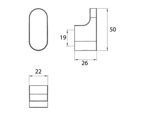 Emco Flow Крючок, 5см, подвесной, цвет: черный. 2775 133 00 Emco Flow Крючок, 5см, подвесной, цвет: черный. 2775 133 00