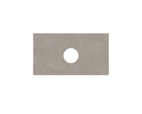 Kerama Marazzi Magica Столешница из керамогранита для накладных раковин Риккарди 90см, без отв., цвет: серый матовый . MA.1.0.SG519920R\90