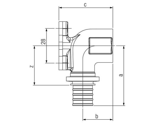 Водорозетка Rehau RAUTITAN DN16х1/2 RX+ с внутренней резьбой. 14563671001 Водорозетка Rehau RAUTITAN DN16х1/2 RX+ с внутренней резьбой. 14563671001
