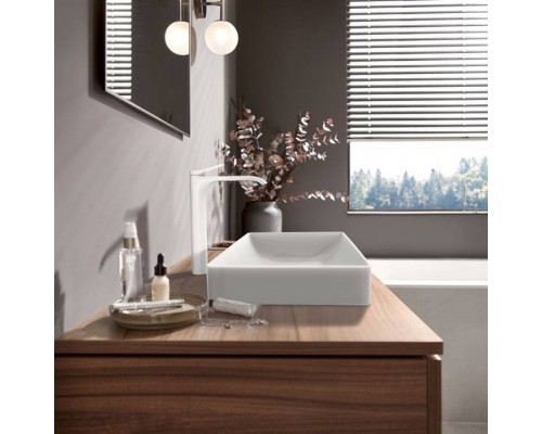 Hansgrohe Vivenis Смеситель для раковины, 1 отв., цвет: белый матовый. 75042700 Hansgrohe Vivenis Смеситель для раковины, 1 отв., цвет: белый матовый. 75042700