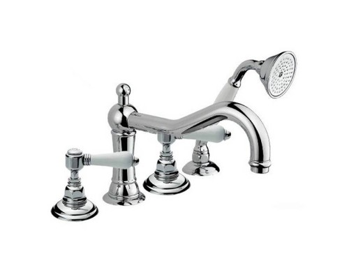 Nicolazzi Petit Mont Blanc Смеситель на борт ванны, встраиваемый, цвет: хром. 1449CR78 Nicolazzi Petit Mont Blanc Смеситель на борт ванны, встраиваемый, цвет: хром. 1449CR78