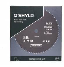 Диск пильный по металлу SHYLD твердосплавный 355х25,4 мм, 90 зубьев(20710)