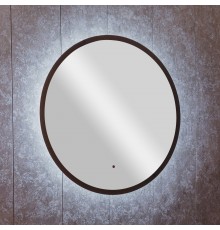 Зеркало круглое Silver Mirrors Monaco 60 с подсветкой, black