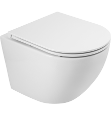 Унитаз подвесной BelBagno Sfera-r BB046CH-TOR безободковый, крышка BB870SC с микролифтом