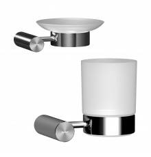 Набор Стакан Raiber Graceful RP-80007 хром + Мыльница RP-80008 хром