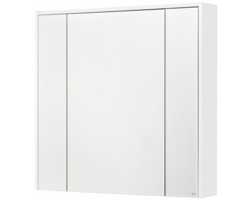 Roca Z.RU93.0.300.9 Зеркальный шкаф Ronda 800х780х145 мм, с LED-подсв., с розеткой бетон/белый мат. ZRU9303009