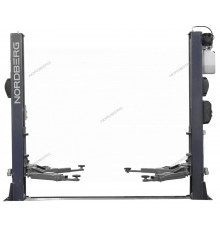 Подъемник 2х стоечный г/п 4,5т, 380В (серый) NORDBERG N4125-4,5T