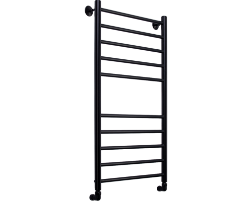 Полотенцесушитель водяной Comfysan Luce W-10 100х50 черный матовый Полотенцесушитель водяной Comfysan Luce W-10 100х50 черный матовый