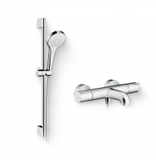 Душевой комплект Термостат Hansgrohe Ecostat 1001 CL ВМ 13201000 для ванны с душем + Гарнитур Croma Select S Vario 26562400