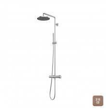 Almar 316 Stainless Steel Душевая система с термостатическим смесителем, настенная, цвет: Copper 316 Brushed PVD. E405001.CO316