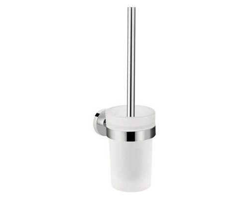 Hansgrohe Logis Universal Туалетный ершик подвесной, цвет: хром/белый. 41722000 Hansgrohe Logis Universal Туалетный ершик подвесной, цвет: хром/белый. 41722000