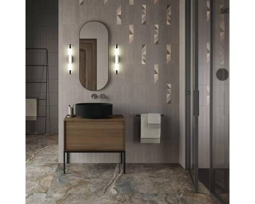 Kerama Marazzi Cono 42 Зеркало 42см., подвесное, цвет: черный матовый. CO.mi.P.42\BLK