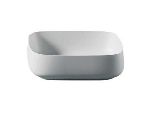 Artceram Cognac Раковина накладная Quadro 56x41 см, saniglaze, цвет: белый глянцевый. COL009 01 34