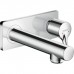 Hansgrohe Talis S Смеситель для раковины, однорычажный, настенный, излив: 16,5см., внешняя часть, цвет: хром. 72110000