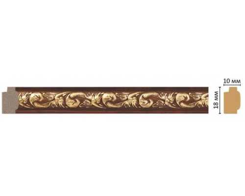 Молдинг DECOMASTER 158-1084 (18*10*2400мм)